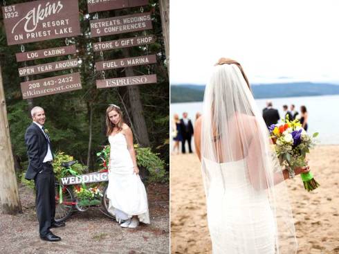 Ifong Chen Photography, Elkins Lodge, Priest Lake Wedding Venues